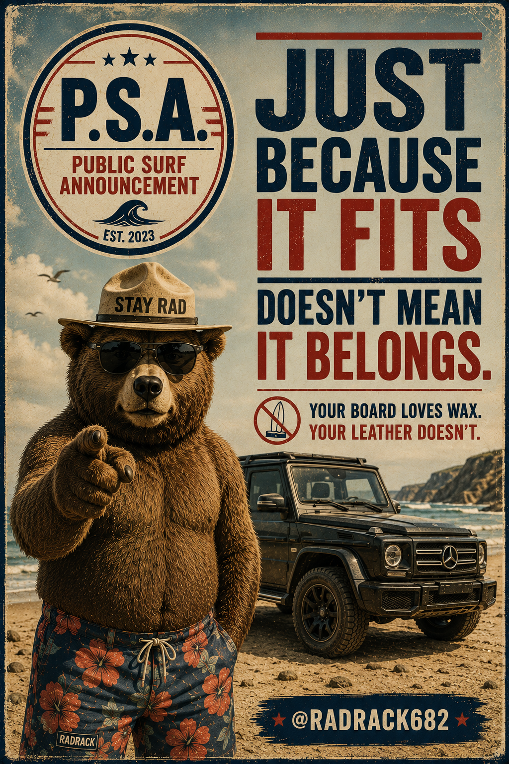 RadRack Public Surf Announcement